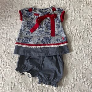 Well Dressed Wolf.  12mo. Freedom Floral Margaret